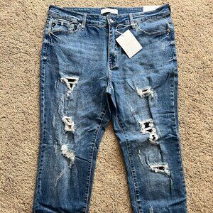 Kancan distressed jeans 2XL